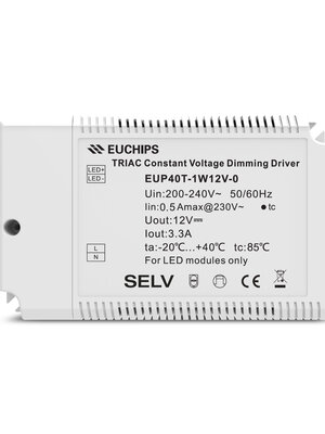 TRIAC dimbare led driver 12V 40W 3.3A