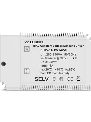 TRIAC dimbare led driver 24V 40W 1.6A