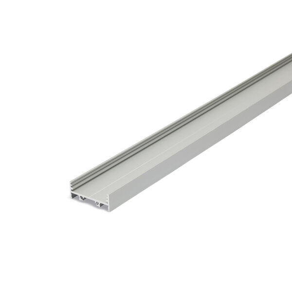 Topmet Aluminium Opbouw Profiel Plat 2 meter VARIO30-01