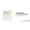 Milight / MiBoxer Draadloos 2,4Ghz Inbouw Wandpaneel 230 Volt 4 Zone RGB+CCT
