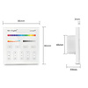 Milight / MiBoxer Draadloos 2,4Ghz Inbouw Wandpaneel 230 Volt 4 Zone RGB+CCT