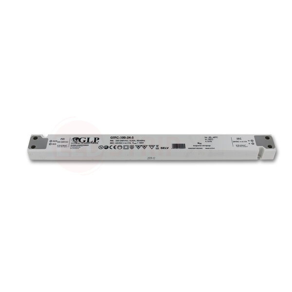 GLP Extra smalle LED driver/transformator 24V 100W 4.17A