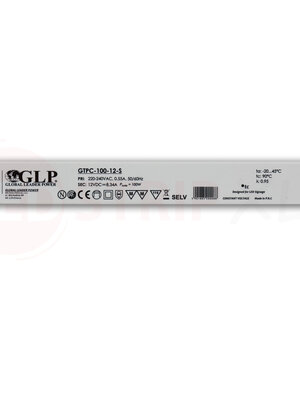 Extra smalle LED driver/transformator 12V 100W 8.34A