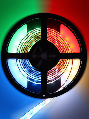 LED Strip RGB+CCT 2.5 meter 60led/m 5in1 LED 24V 2800k ~ 6500k