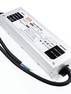 Spatwaterdichte 24 Volt Transformator 12.5 Ampère 300 Watt