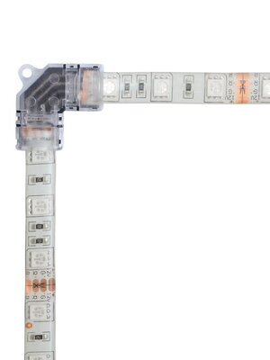 RGB  LEDStrip klik koppelstuk hoeken