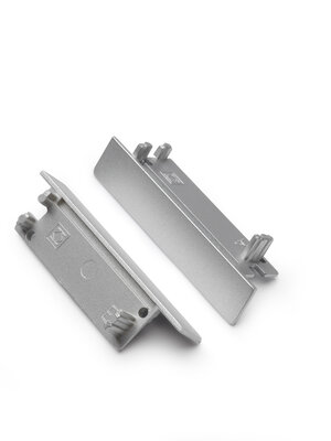 Flat8 Einddop Zilver