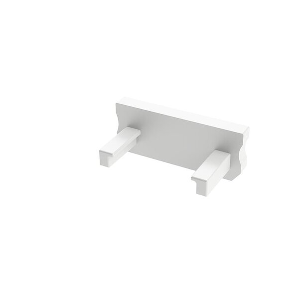 Lumines D profiel Einddop Wit