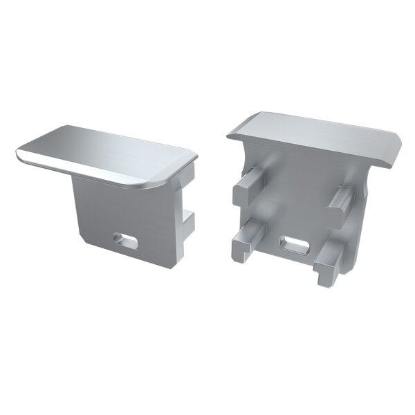 Lumines G profiel Einddop Grijs