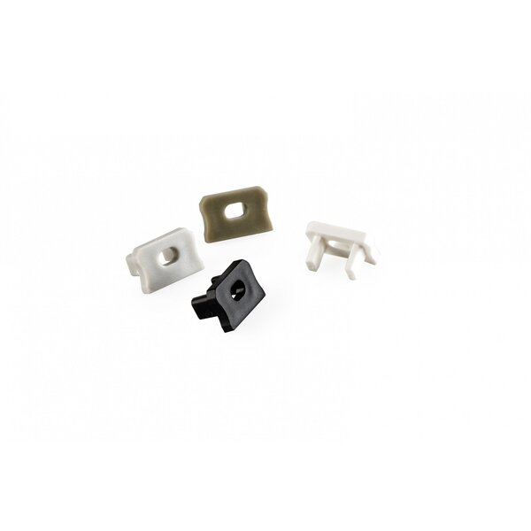 Lumines X profiel Einddop Grijs