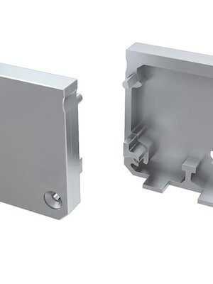 Iledo profiel Einddop Grijs