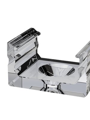 Bevestigingsklem voor D Profielen laag