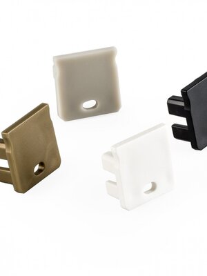 Y Profiel einddop Grijs