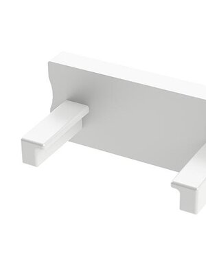 Einddoppen set D profiel Wit