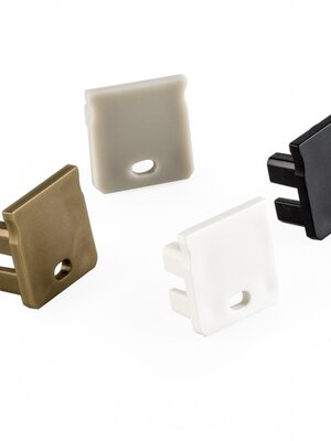 Einddoppen set Y profiel Grijs