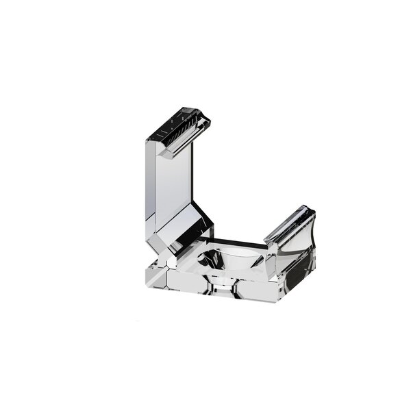 Lumines 2 Stuks Transparante Bevestigingsklem voor C Profielen