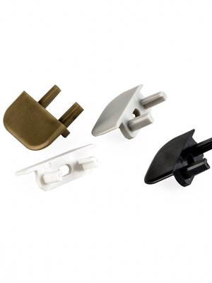 Einddoppen set Z profiel Grijs