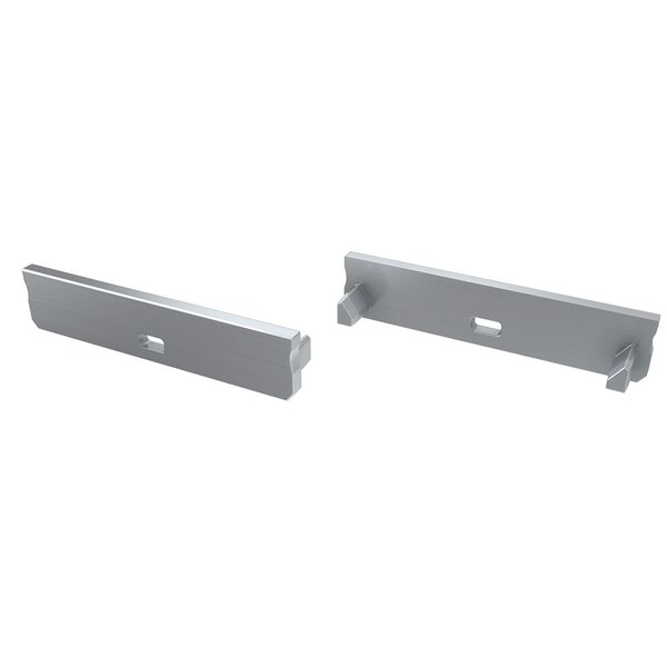 Lumines SOLIS profiel Einddop Grijs