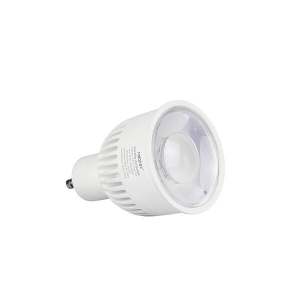 Milight / MiBoxer Dual White LED spot 6W GU10 met diffuse lens FUT107