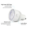 Milight / MiBoxer Dual White LED spot 6W GU10 met diffuse lens FUT107