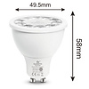 Gledopto Zigbee PRO Color and White 4 Watt GU10 Spot 25° lens
