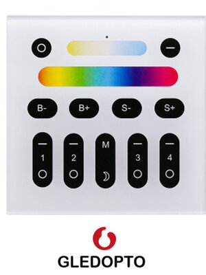 RF RGB+CCT Wandpaneel 4 zones