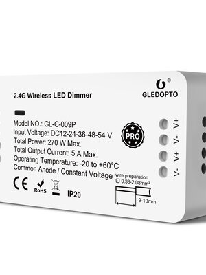 Zigbee PRO Single Color LED Strip Controller 12 ~ 54 Volt