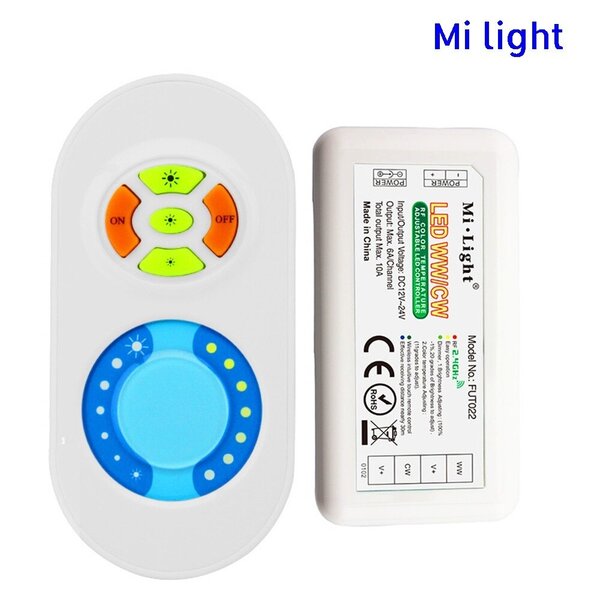 Milight / MiBoxer Dual White afstandsbediening set 2.4Ghz FUT022