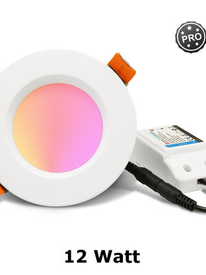 Zigbee PRO RGB+CCT Downlight 12 Watt