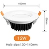 Gledopto Zigbee PRO RGB+CCT Downlight 12 Watt