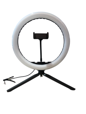 LED ring lamp met 3 lichtstanden - voor foto's en video's - diameter van 30 cm