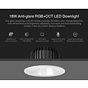 Milight / MiBoxer 18 Watt Anti-Glare RGB+CCT LED Downlight FUT072
