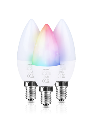 4 Watt E14 RGB+CCT Kaarslamp FUT108