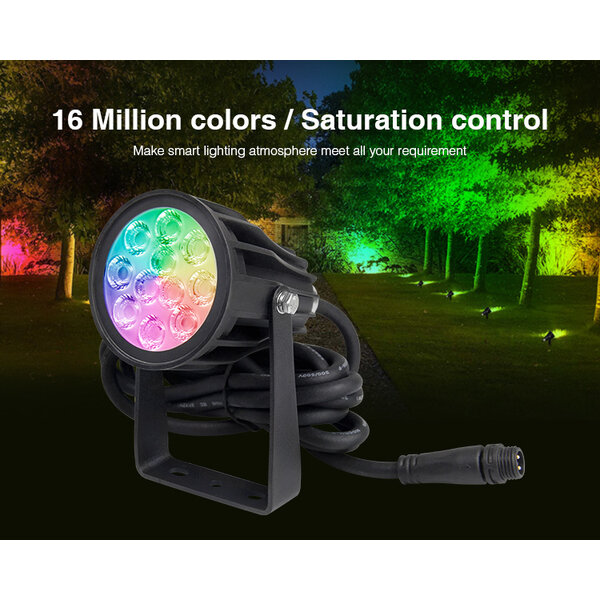 Milight / MiBoxer 6 Watt 24 Volt RGB+CCT Tuinspot FUTC08