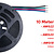 10 Meter Stroomdraad 4 Aderig RGB