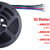10 Meter Stroomdraad 5 Aderig RGBW