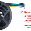 10 Meter Stroomdraad 6 Aderig RGB+CCT