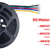 50 Meter Stroomdraad 6 Aderig RGB+CCT