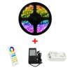 5 Meter RGB 60 LED/m LEDStrip Compleet met Luxe Afstandsbediening