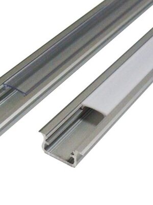 Aluminium Inbouw Profiel Middel  2m