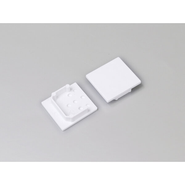 Topmet Linea20 Einddop Wit