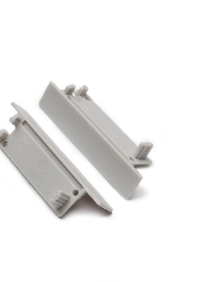 Flat8 Einddoppen set Grijs 2 stuks