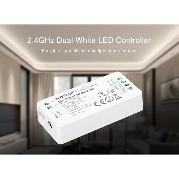Milight / MiBoxer DualWhite LEDStrip Zone Controller Slimline