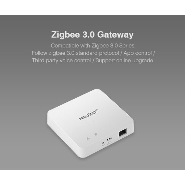 Milight / MiBoxer Bedrade Zigbee 3.0 Gateway met RJ45 Netwerkaansluiting