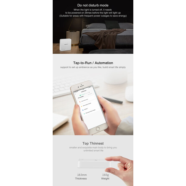 Milight / MiBoxer Bedrade Zigbee 3.0 Gateway met RJ45 Netwerkaansluiting