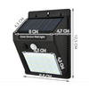 Solar LED lamp - bewegingssensor - tuinverlichting zonne-energie