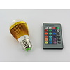 RGB 3 Watt LED 'bulb' Lamp E27