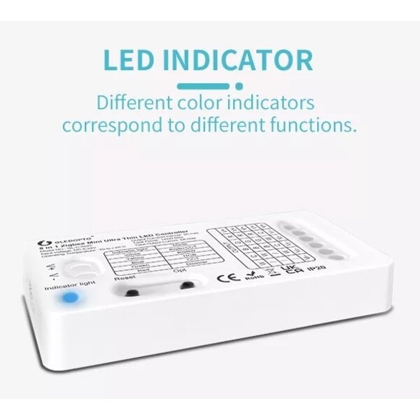 Gledopto Zigbee 3.0 PRO 5in1 Mini LED Controller
