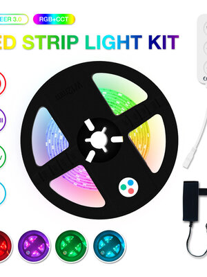 Zigbee 3.0 PRO RGB+CCT LEDstrip Set 2 Meter IP20