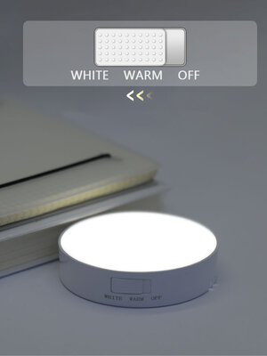 Oplaadbare LED Nachtlamp met bewegingsmelder en Magnetische bevestiging